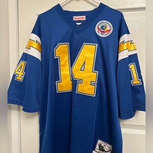 Mitchell & Ness San Diego Chargers Dan Fouts 1984 Throwback NFL Jersey